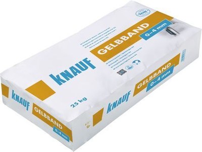 Knauf Gelbband Flächenspachtel / Spachtelgips Q2 0-4mm