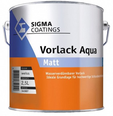 Sigma Vorlack Aqua