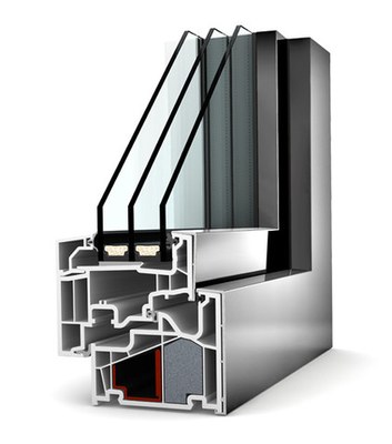 Internorm Kunststoff-Alu-Fensterrahmen KF410