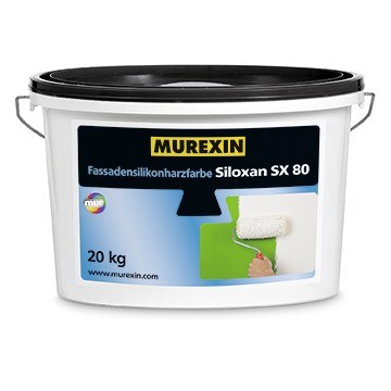 Fassadensilikonharzfarbe Siloxan SX 80
