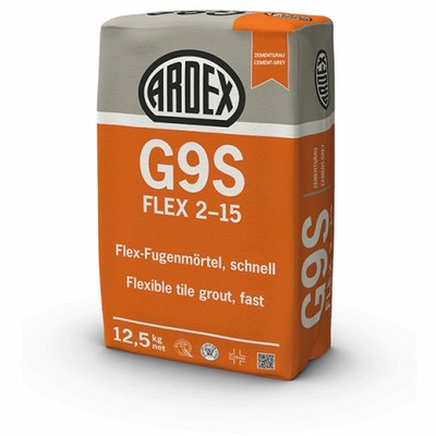 ARDEX G9S FLEX 2-15 - silbergrau, jurabeige