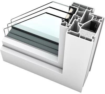 Internorm Kunststoff-Fensterrahmen KF510