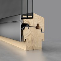 JOSKO Holz/Alu-Fenster PLATIN PLUS Ug=0,5; Swisspacer-AH, Fichte
